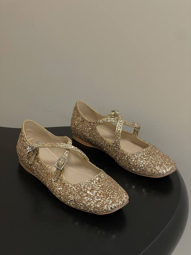 DDD 26Ss春夏新款Dior 迪奥Verydior芭蕾鞋交叉带搭扣玛丽珍鞋亮片芭蕾舞鞋透明网纱电绣网面平底单鞋 DDD 这款Verydior芭蕾鞋于迪奥二零