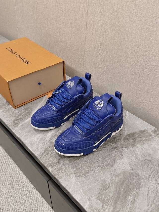 顶级版本 情侣款 Louis*Vuitto* Lv Trainer 运动鞋欧洲代购1W Rmb购入 历时一个月爆拆开发 大底和面料私模 鞋面更是报废了三套模具
