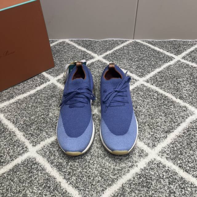 Lp 经典款慢跑鞋，男士飞织系带休闲鞋运动鞋，原版进口小牛皮，原版牛皮内里。户外休闲均可，配色年轻又有活力，搭配运动装或休闲西装都超赞！ Size：39-44