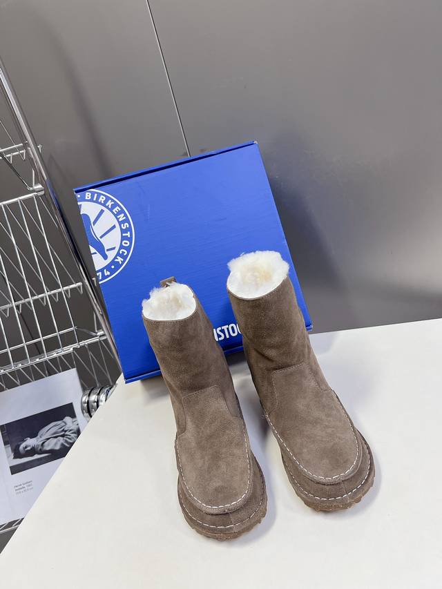 Birkenstock 勃肯Lahti中筒雪地靴 穿搭合集 冬季雪地靴能穿出多少种搭配 保暖实用主义穿搭博主 冬天一定不会冷到自己 脚是人体很重要的部位 要好好