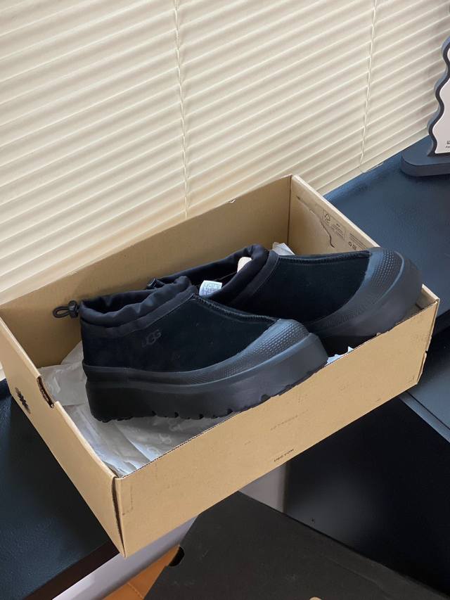 女款 ，男款 ，GG22王一博同款塔斯曼1144096 UGG Tasman Weather Hybrid一秒蹬男女同款.尺码：35-44
