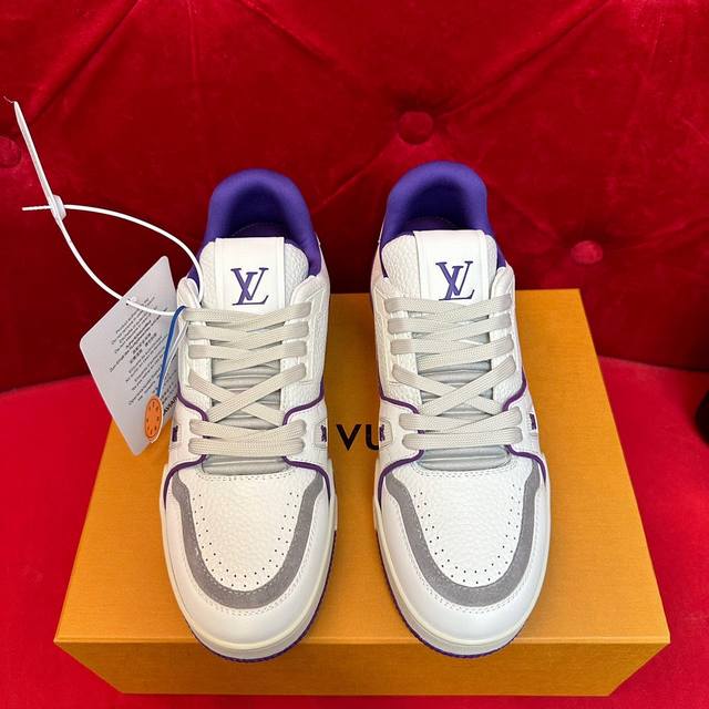 代购级别 Louis Vuitton LV Trainer！#54系列 运动鞋欧洲代购1W 购入！ 爆拆开发 大底和面料私模 ，完美调整至原版一致较果绝对秒杀市