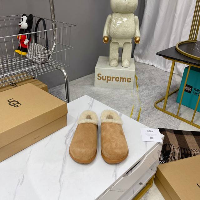 出厂 顶级品质 UGG经典系列全新升级厚底雪地靴 check 你的随性复古棕色系look，点亮街头拿捏 潮酷不费力~厚底铅笔靴 大橘底一秒蹬厚底TAZZ秋冬装备