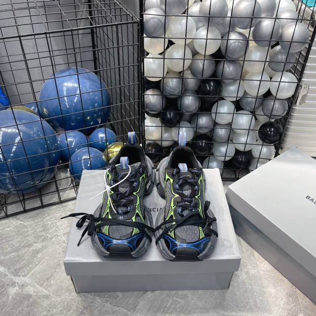 出厂 莞版顶级版本 区分市面广州版本 Balenciaga巴黎世家 九代 最新爆款3Xl Sneaker系列 情侣款 休闲 老爹鞋 运动鞋 原版购入开发 做货