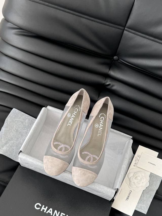 Chanel 25C新款玛丽珍系列 全系列做齐 高品质跑量价 鞋面内里羊皮 真皮大底 原版开模后跟 高度8Cm Size:35-39 其他码数定