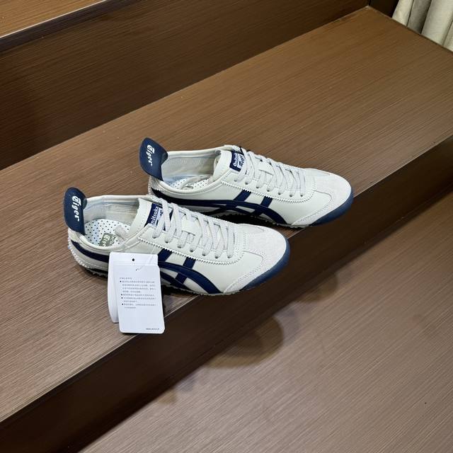 Onitsuka Tiger Mexico 66 Paraty 百搭单品板鞋 MEXICO 66是鬼冢虎旗下最经典的款式，李小龙最喜欢的一款训练鞋休闲鞋！鞋身特