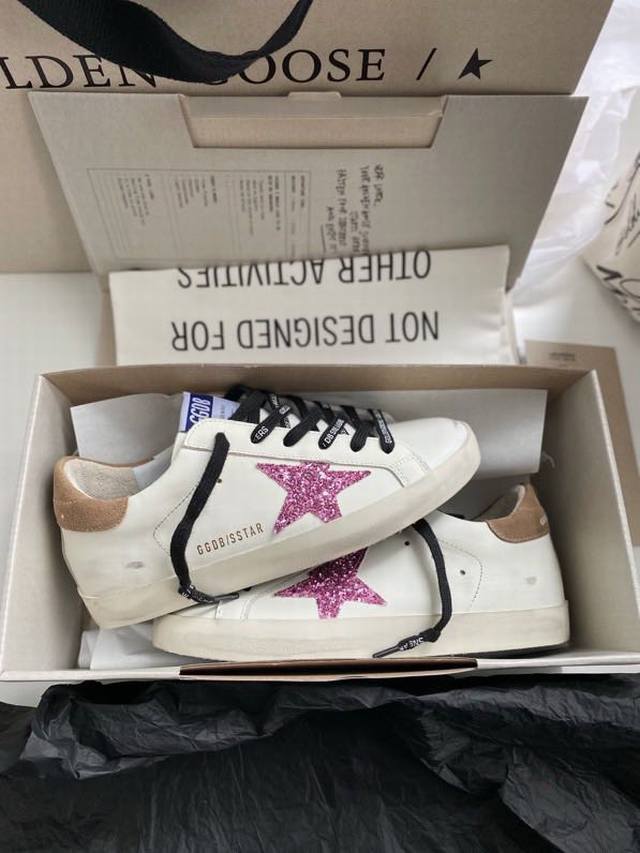 长期做货.订单询价 棕尾粉星情侣款.代购原版复刻高版本！低端勿扰ggdb star黄金鹅脏脏鞋高版本男女同款情侣鞋2025新款小脏鞋爆款四季单鞋Golden G
